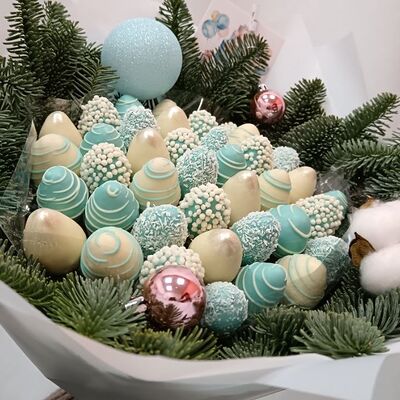 Букет Зимний №1 в Yam Flowers по цене 5150 ₽