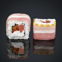 Филадельфия в беконе в Sushi Boom