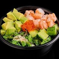 Поке с креветкой в МорЯки Sushi Seafood