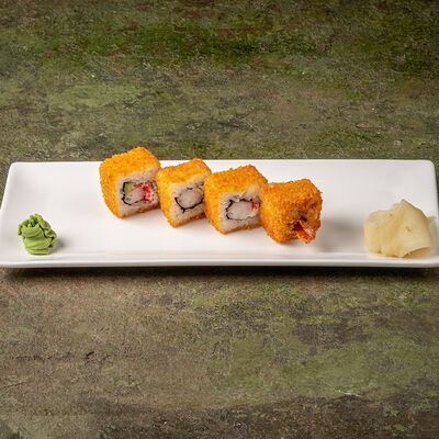 Ролл темпура с креветкой в Бай Тай по цене 530 ₽