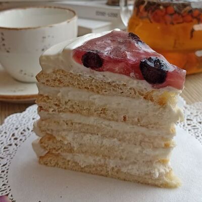 Торт Молочная девочка в Марсель кафе-кондитерская по цене 407 ₽