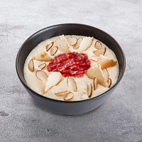 Десерт гурьевский с малиной-земляникой и орешками в Теремок