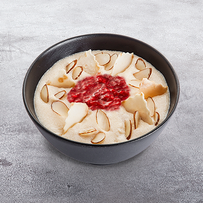 Десерт гурьевский с малиной-земляникой и орешками в Теремок по цене 389 ₽