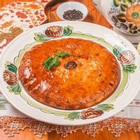 Осетинский пирог с мясом в Пироги и торты монастырского дворика