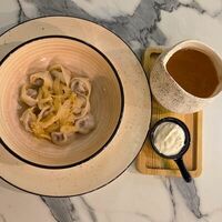 Пельмени из мяса лося в Графъ Нулинъ