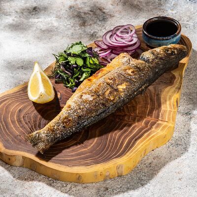 Сибас на углях в Броско Premium Grill по цене 1630 ₽