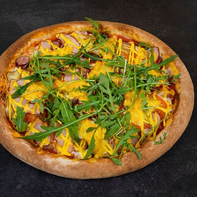 Пицца Чизбургер в Пудл Нудл по цене 715 ₽