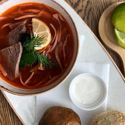 Солянка в Family kitchen по цене 590 ₽