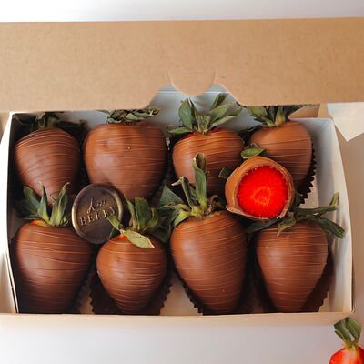 10 клубник в шоколаде в Kissberry по цене 1950 ₽