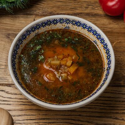 Овощной суп с белой фасолью в Ресторан-сыроварня Брынза по цене 430