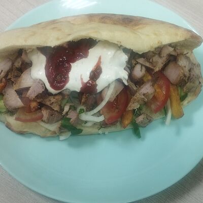 Донер со свининой в Самовар по цене 400 ₽