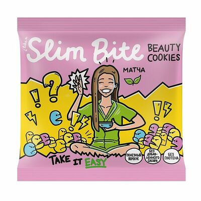 Печенье Матча, Slim Bite в Азбука Вкуса Экспресс Меню по цене 108 ₽