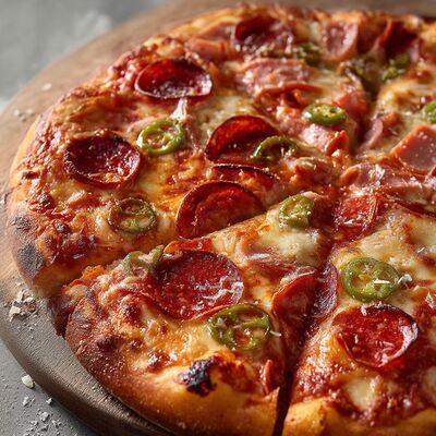 Пицца Острый на язык (30 см) в Хайп Пицца-бар по цене 1340 ₽