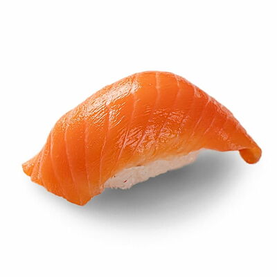 Нигири с Лососем в Некруглая пицца и роллы по цене 198 ₽