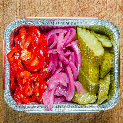 Маринованные овощи в Hey Turner BBQ по цене 250 ₽