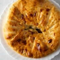 Кубдари с рубленой свининой в Дудуки