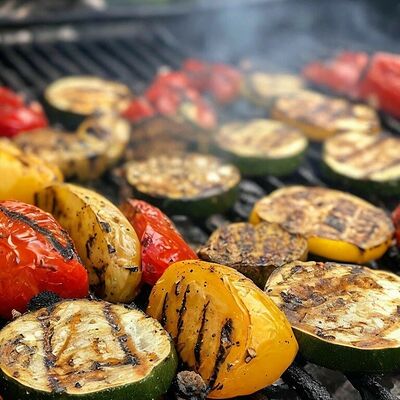 Овощи на мангале в Panorama по цене 510 ₽