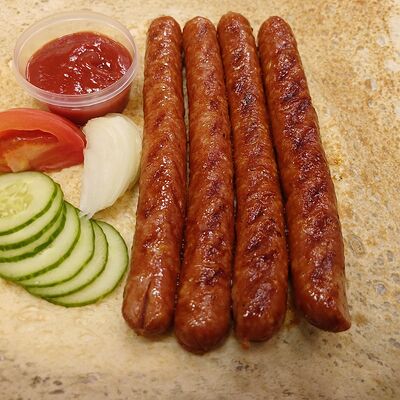 Колбаски гриль бокс и соус в GRILL & SUSHIMASTER - ГРИЛЬ и СУШИ МАСТЕР по цене 499 ₽