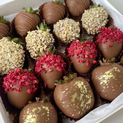 Клубника в шоколаде наборв Klubnika chocolate по цене 3500 ₽