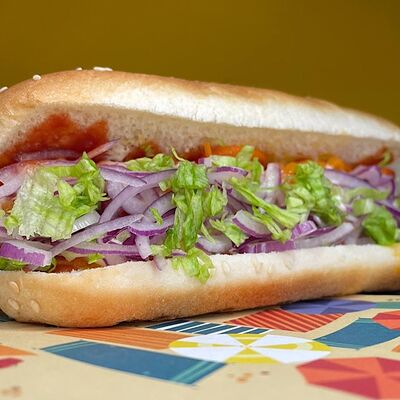 Хот-дог По-корейски в БЭНГ УЛИЧНАЯ ЕДА СЕВЕР по цене 309 ₽