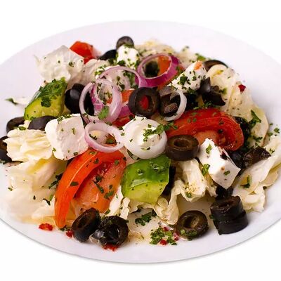 Салат Греческий в Сбарро по цене 249 ₽