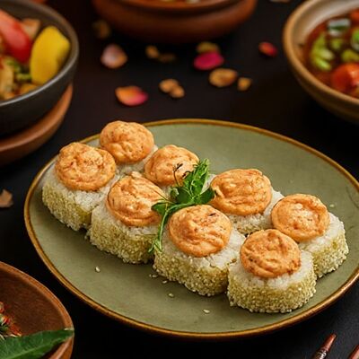 Ролл Двойной лосось в Shegai Family по цене 800 ₽