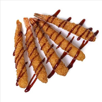 Креветки под соусом унаги в KOSMOBOX по цене 419 ₽