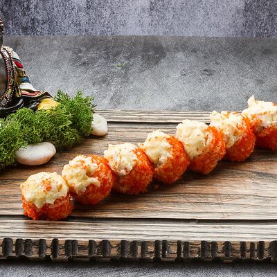Запеченный ролл с креветкой в Duran Bar & Grill по цене 399