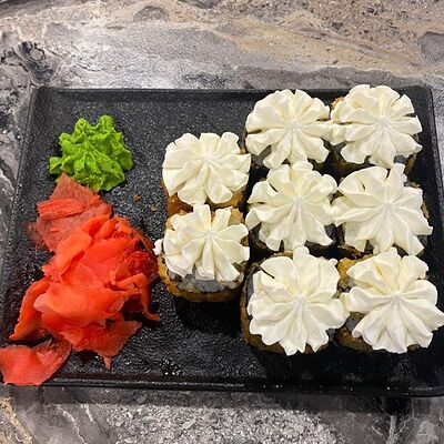 №43 Темпура с лососем горячий в Суши-бар Макото по цене 550 ₽