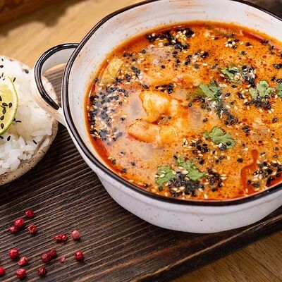 Суп Том Ям в ЧиллДОМ по цене 730 ₽