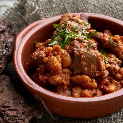 Жаркое из баранины с фасолью в Толстый Goose по цене 630 ₽