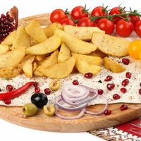 Картофельные дольки в Тот самый шашлычок