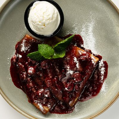 Блинчики Креп-сюзетт в CASPARY BRAU по цене 390 ₽