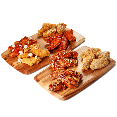 Маленький сет 7 вкусов с крыльями в Kannam Chicken по цене 1759