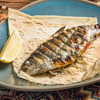 Форель, фаршированная зеленью в Чайхана 64