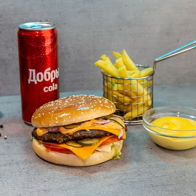 Бокс Angus-maxi в Ferm Burgers по цене 1350 ₽