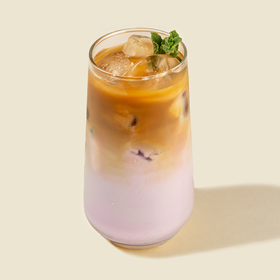 Холодный черничный латте в Сицилия по цене 415 ₽