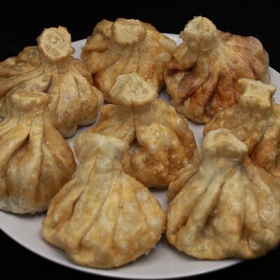 Ассорти жареных хинкали в Хинкальный дом по цене 800