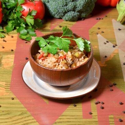 Рис с овощами в АйДаБаран по цене 450 ₽