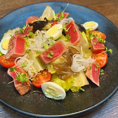 Зеленый салат с тунцом в Houdini по цене 28 р.