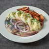 Селедочка с картошечкой и домашними сухариками в Монастырский дворик - русская кухня из монастырской трапезы по цене 431