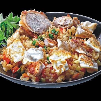 Японский плов с индейкой в Японка по цене 490