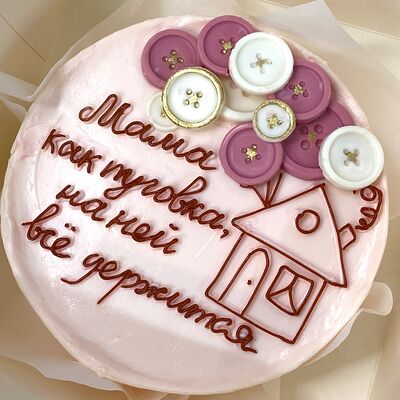 Бенто-торт Ко дню матери в Кондитерский дом Медовый по цене 1895 ₽