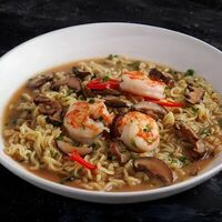 Лапша, мисо, креветки, грибы в Medusa by Novikov
