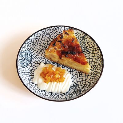 Яблочный пирог с ванильным кремом и апельсином в Ёлки по цене 473 ₽