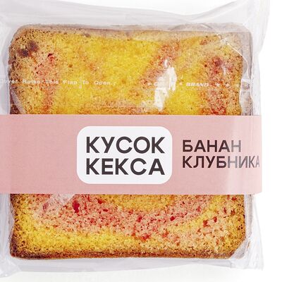 Кекс со вкусом Банан-клубника в Roni's Donuts по цене 160 ₽