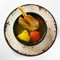 Шорва с бараньей голяшкойв Ched