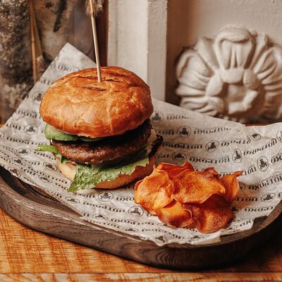 Бургер Без греха в Потроха по цене 627