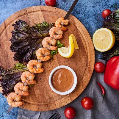 Креветки на мангале в Тайфун по цене 659