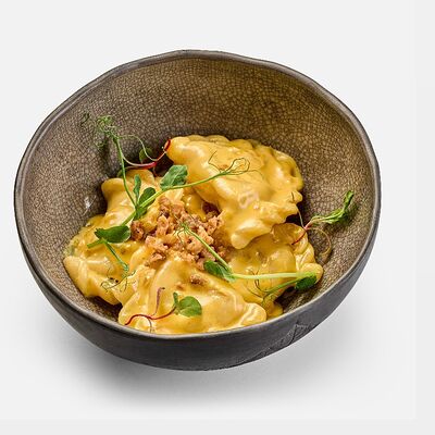 Вареники с картофелем и грибами в Сахар по цене 525 ₽